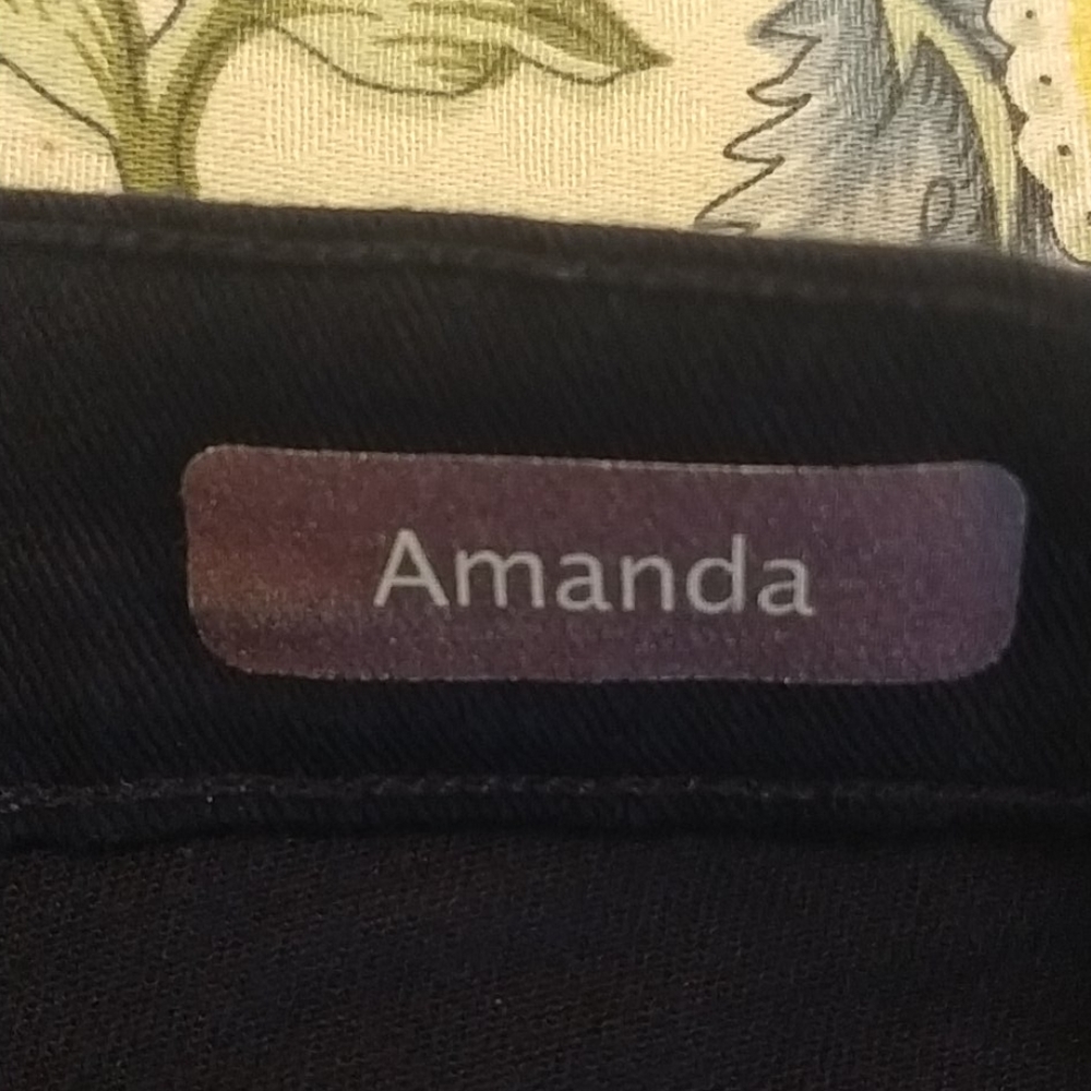 Gloria Vanderbilt Navy jeans - Picture 3 of 4